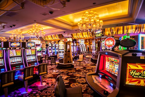 Slot machines hall